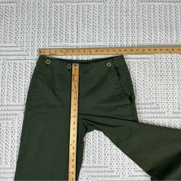 Theory Pants Size 4 Namid Ts Washed Wide Leg Chinos - Picture 12 of 17